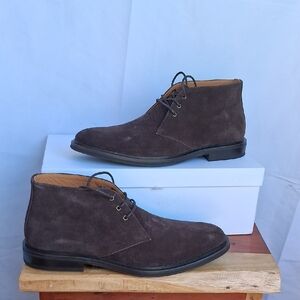 Quince Heritage Suede Chukka Boots 9.5 Brunette
